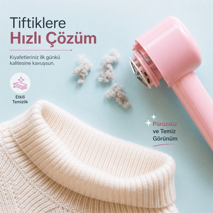 Şarj Göstergeli Tiftik Temizleme Aleti