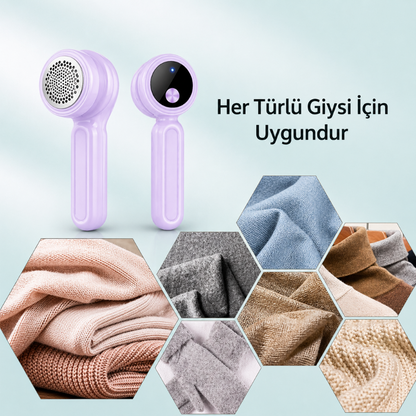 Şarj Göstergeli Tiftik Temizleme Aleti